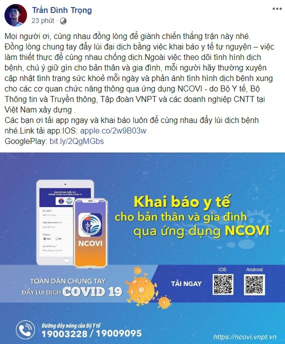 dan sao dt viet nam keu goi nguoi ham mo tu giac de day lui covid-19 hinh 1