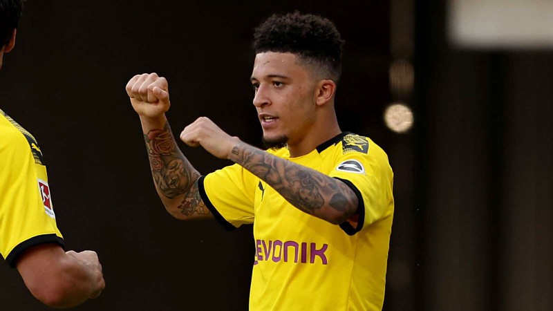 liverpool danh bai mu vu mua jadon sancho? hinh 1