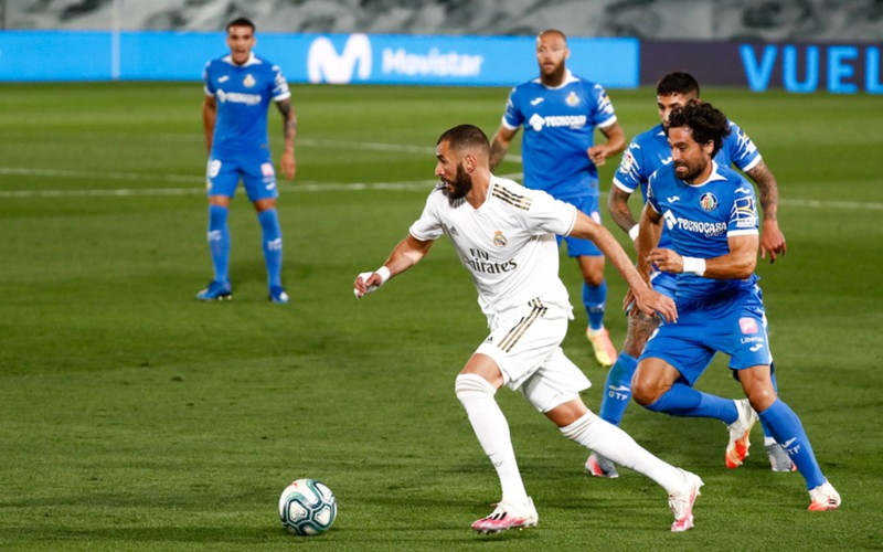 ket qua bong da real madrid 1-0 getafe: ramos toa sang hinh 1