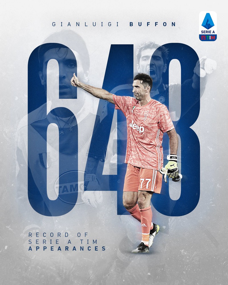 gianluigi buffon xo do ky luc an tuong cua paolo maldini hinh 1