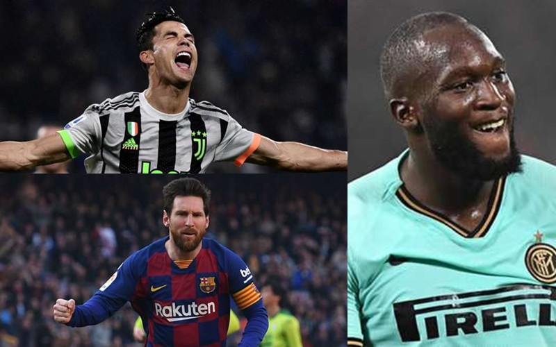 cuoc dua chiec giay vang chau au 19/20: ronaldo bo xa messi hinh 1