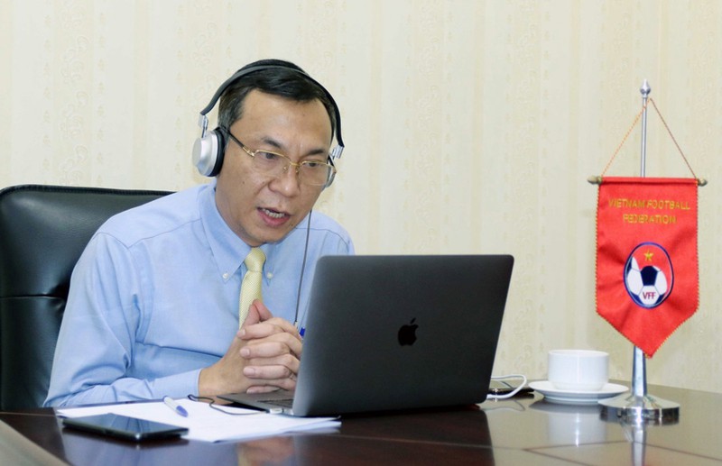 hoan aff cup sang nam 2021: hlv park hang seo mung it, lo nhieu hinh 1