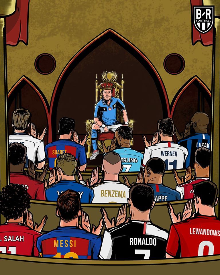 biem hoa 24h: messi va ronaldo "nuot le" vo tay chuc mung immobile hinh 1
