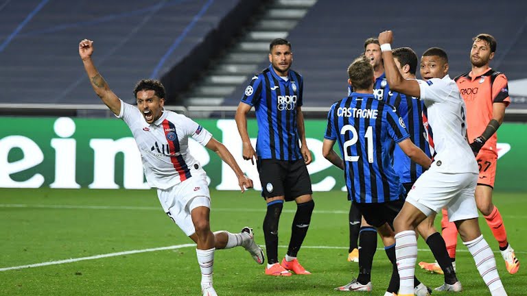 ket qua bong da atalanta 1-2 psg: ga nha giau vao ban ket champions league hinh 2
