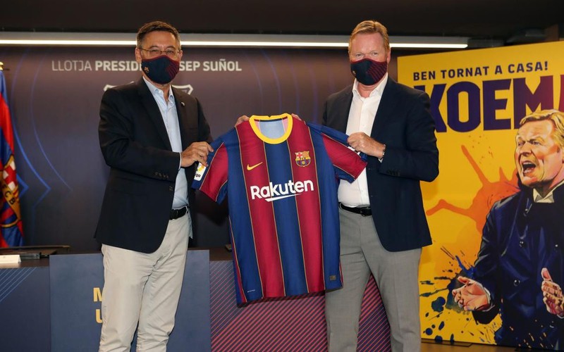 hlv ronald koeman noi gi trong ngay ra mat barca? hinh 1