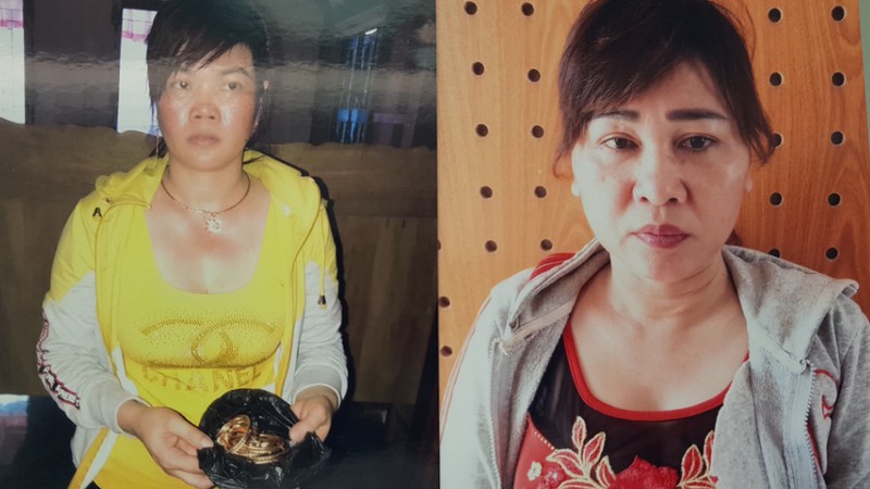nong 24h: hai "nu quai" dan canh danh ghen de cuop vang hinh 1