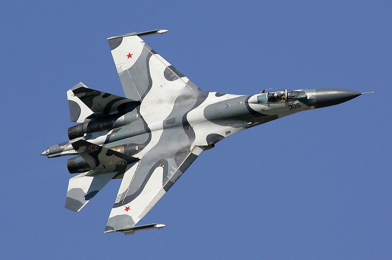 may bay chien dau su-27 cua nga da bi roi o bien den hinh 1