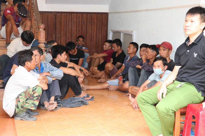 gia lai triet pha soi ga, bat 49 doi tuong hinh 1