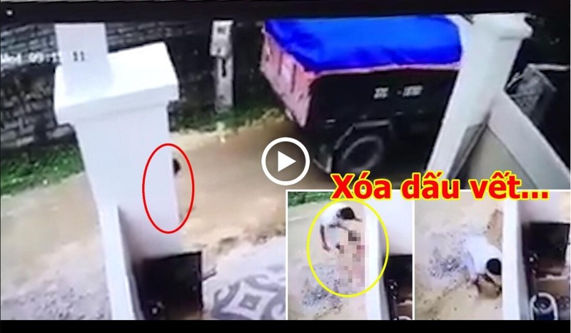 da bat duoc tai xe lui xe lam tu vong be trai, xoa dau vet roi bo tron hinh 1