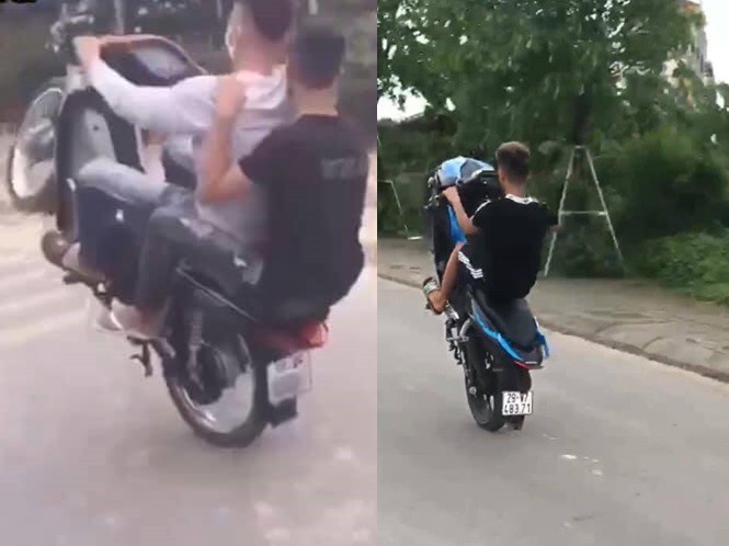 trieu tap hai facebooker chuyen "khoe clip" boc dau xe may hinh 1