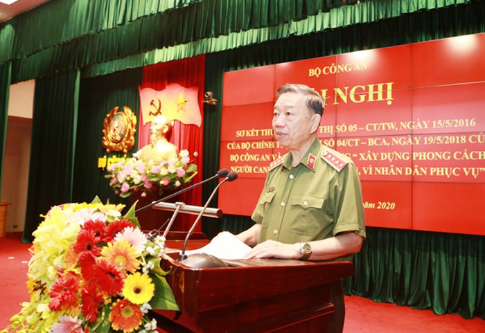 luc luong cong an nhan dan guong mau, thiet thuc lam theo bac hinh 1