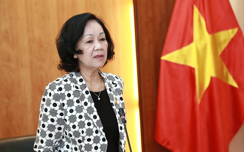 ba truong thi mai lam viec ve quy che dan van cua he thong chinh tri hinh 1