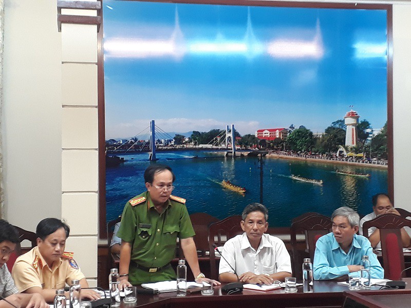 tai nan 8 nguoi chet o binh thuan: chua xac dinh duoc ai lai xe khach hinh 1