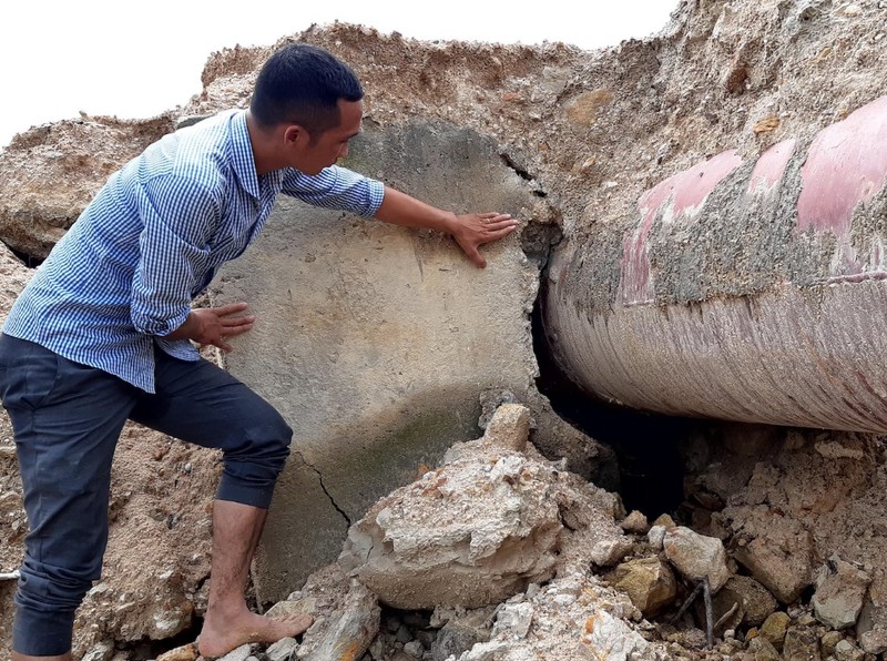 kiem tra cong trinh thuy loi 119 ty chua nghiem thu da tan nat o gia lai hinh 2