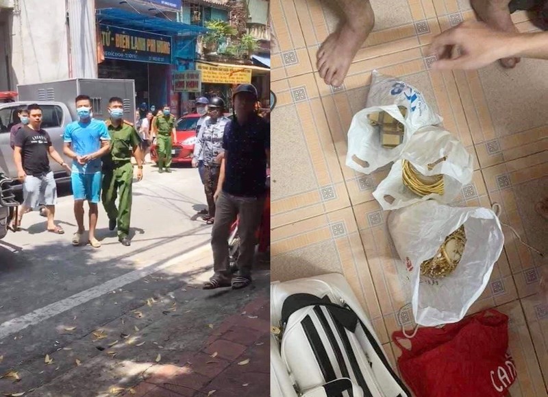 thu doan cua "sieu trom" cuom 350 cay vang tai ha noi hinh 1