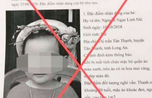trieu tap doi tuong gia mao thong bao truy tim be gai bi bat coc  hinh 1